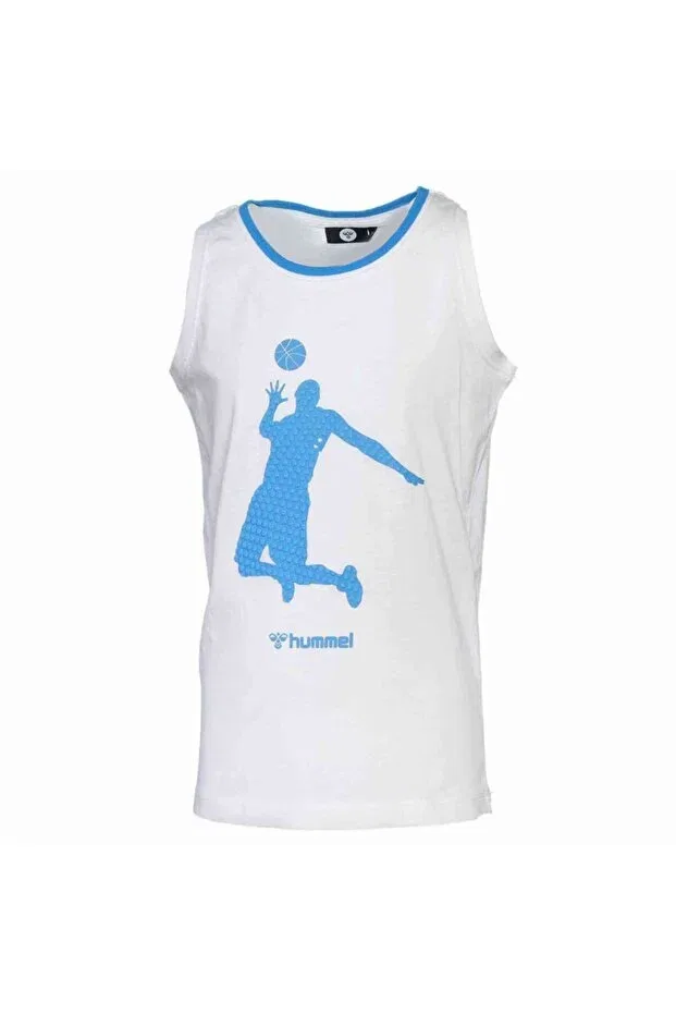 Детская майка для девочек хлопковая Malkıns athlete Hummel, White