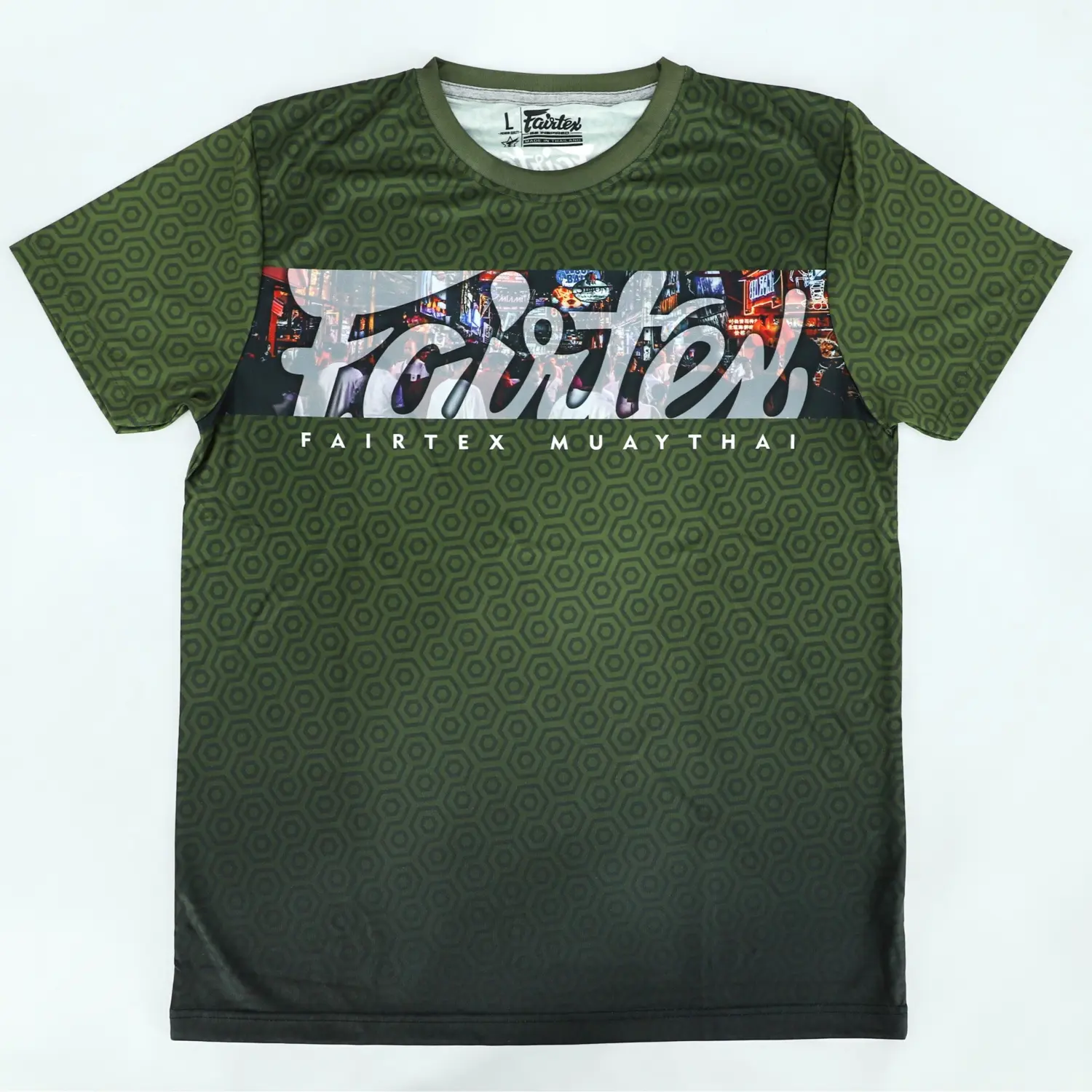 

Спортивная футболка Fairtex TST217, размер XL, зеленый