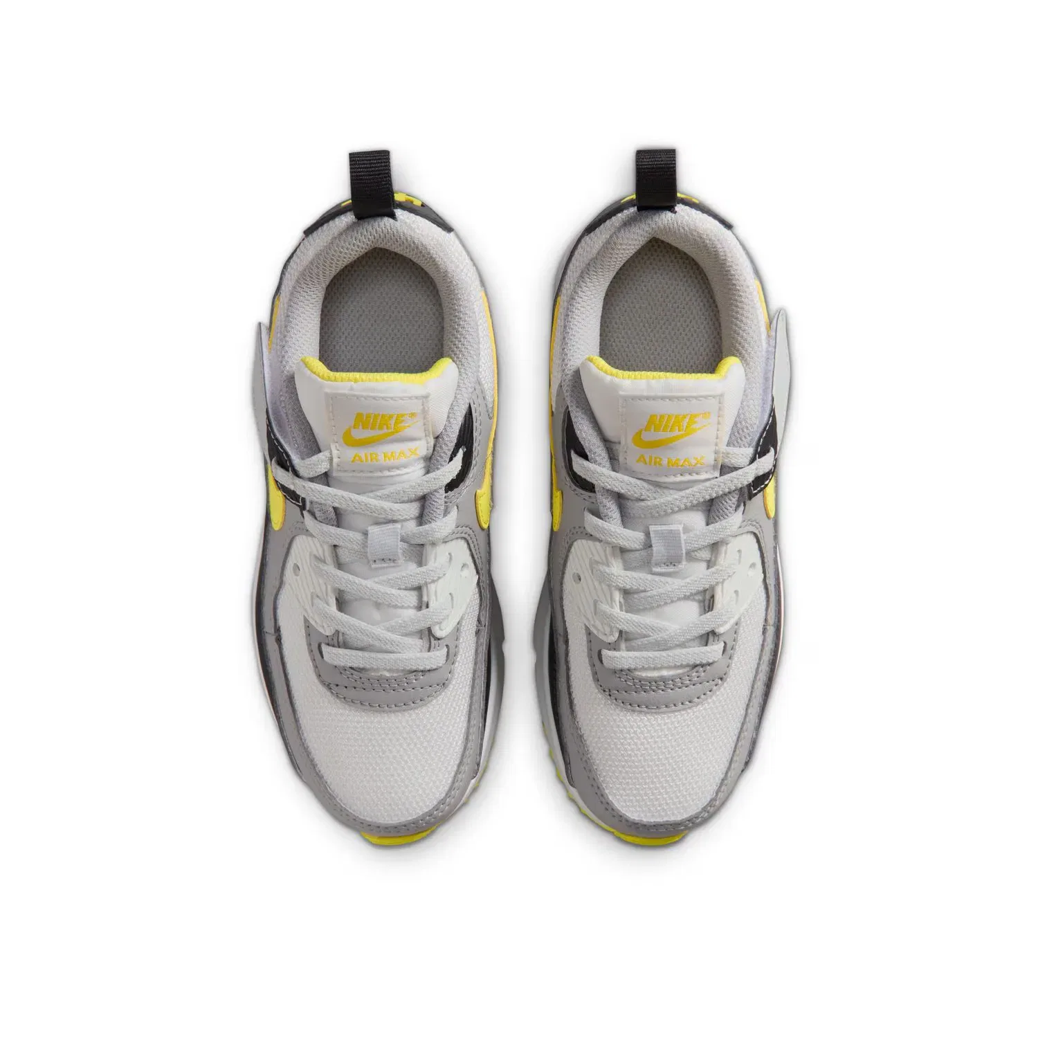Детские кроссовки для мальчиков с сетчатым верхом AIR MAX 90 EASYON MESH (PS) Nike, Blanco — фото 4