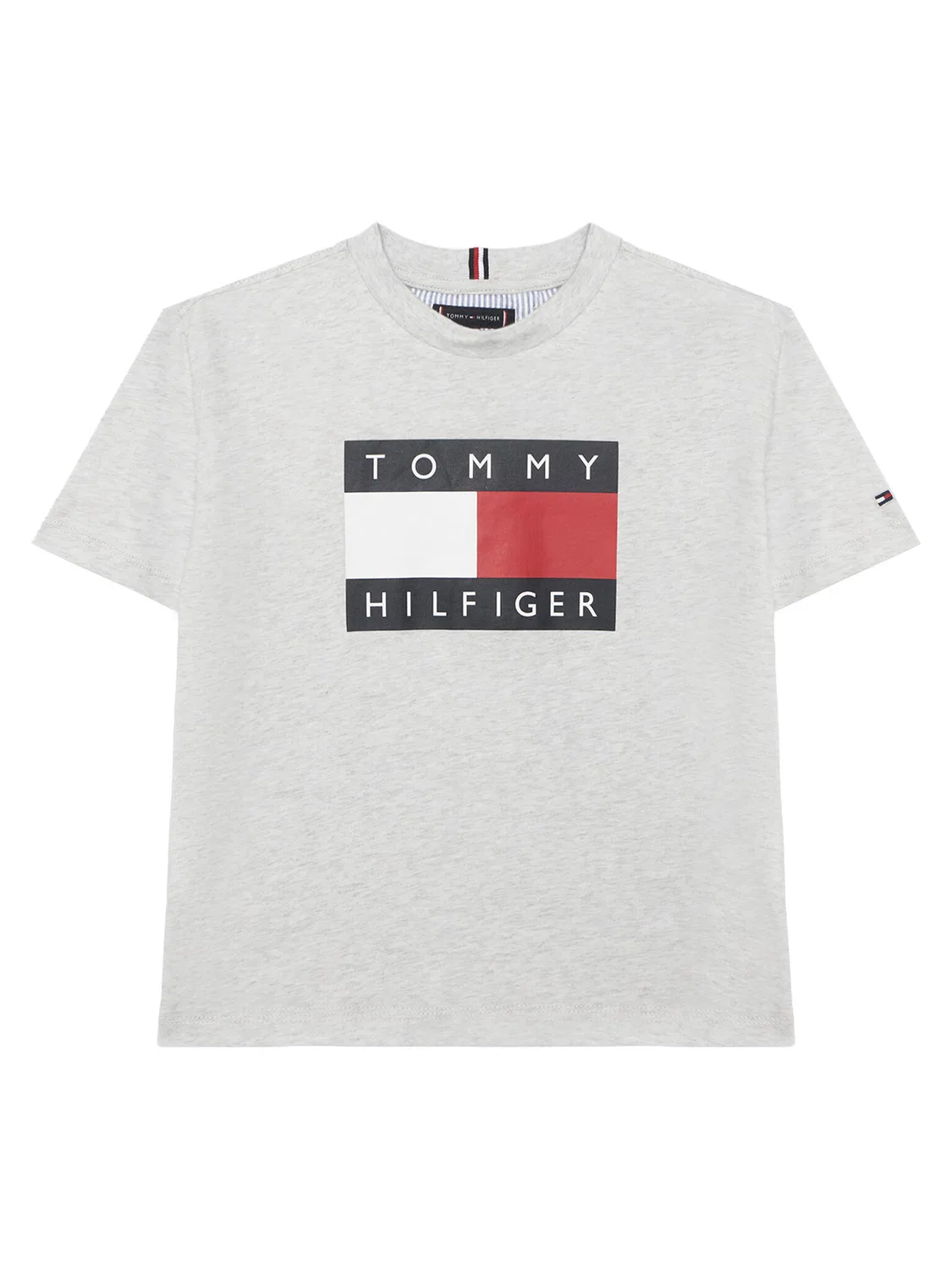 Футболка стандартного кроя для мальчика Tommy Hilfiger, серый