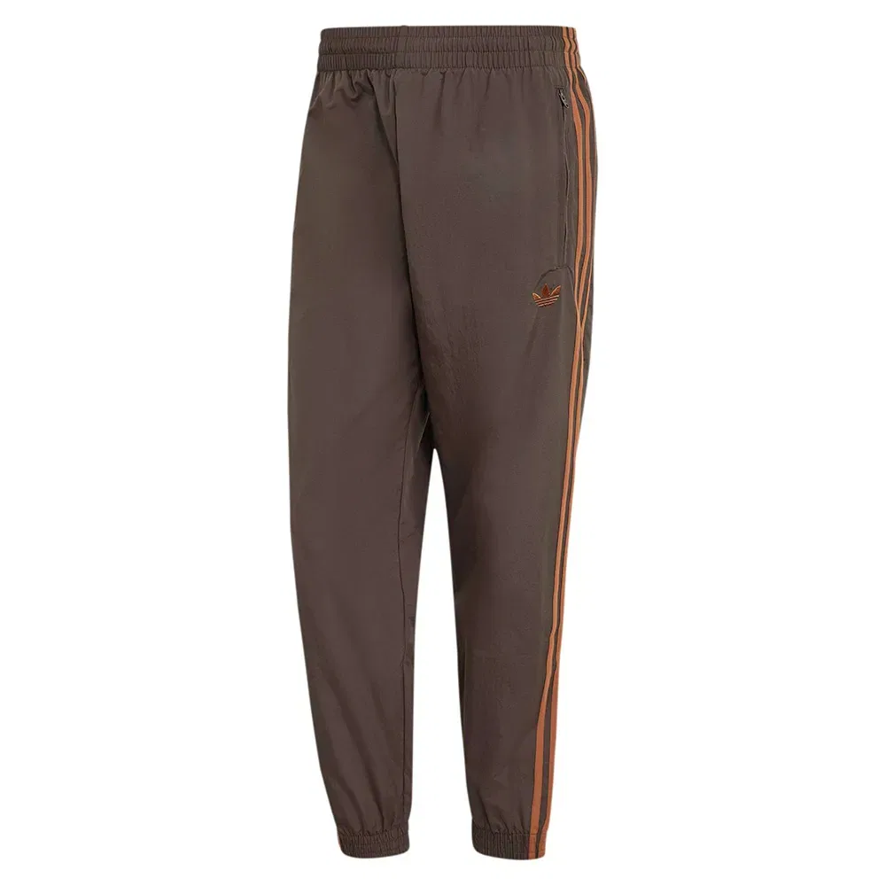 Мужские спортивные штаны с принтом Firebird Woven Track Adidas Originals, Brown — фото 3