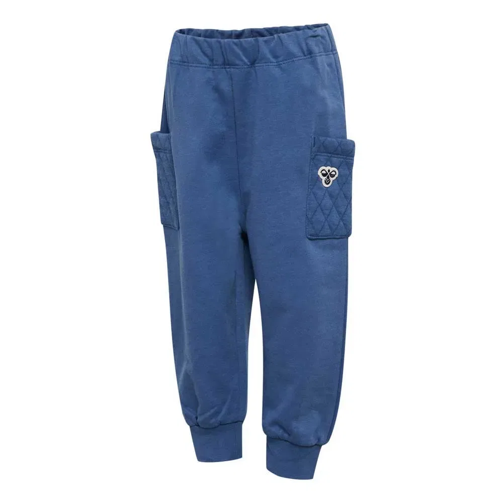 Детские брюки свободного кроя с утепленными карманами Hummel, Blue