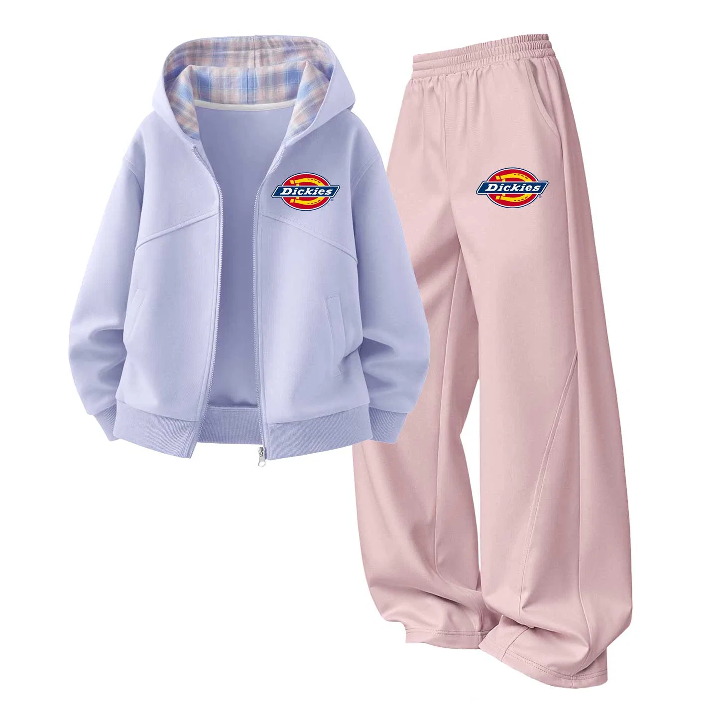 Детский спортивный комплект из 2 предметов Athflow Dickies, Twilight Mountain Purple/Lotus Pink