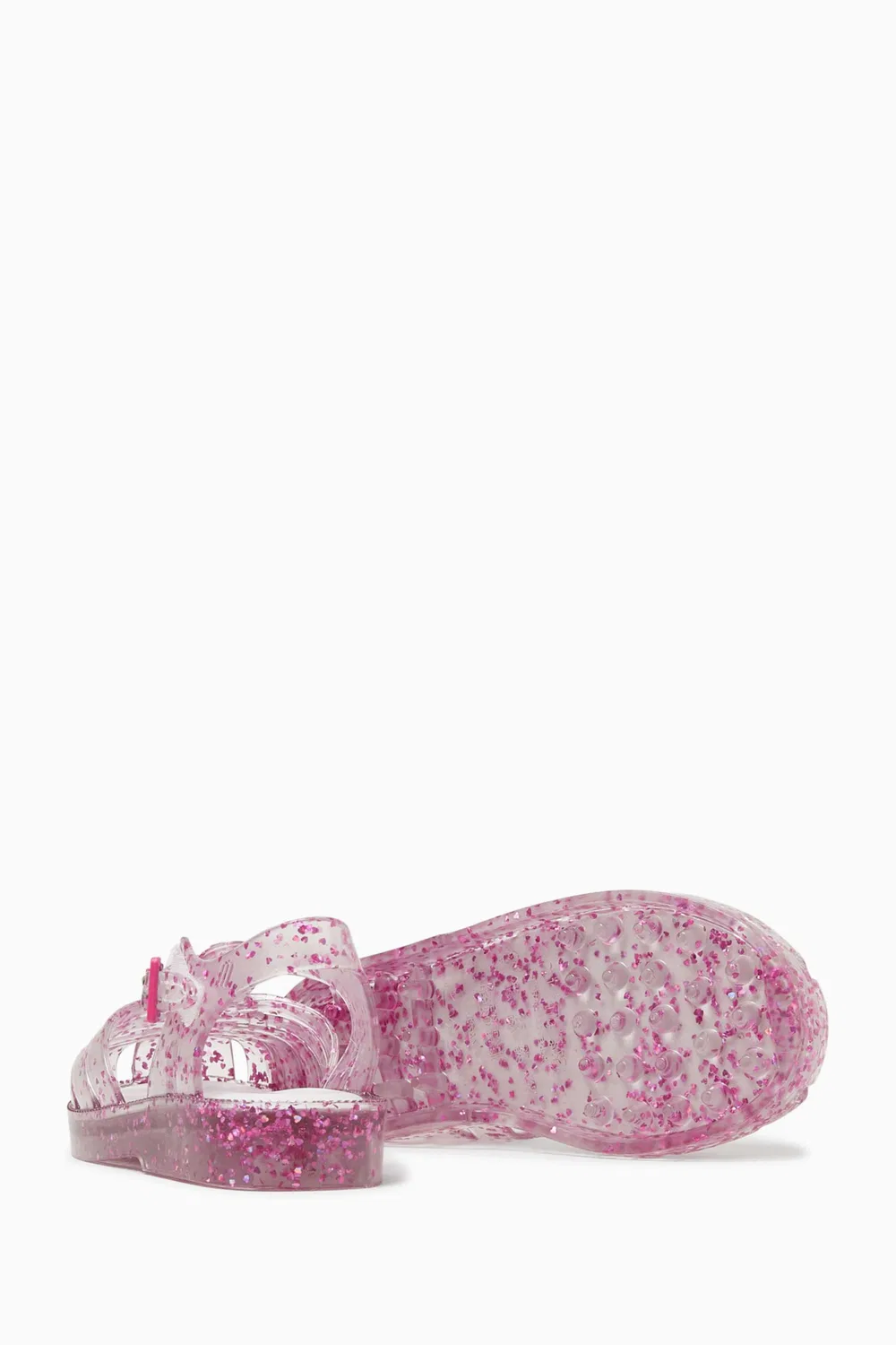 Сандалии блестящие Possession Mini Melissa, фиолетовый — фото 3