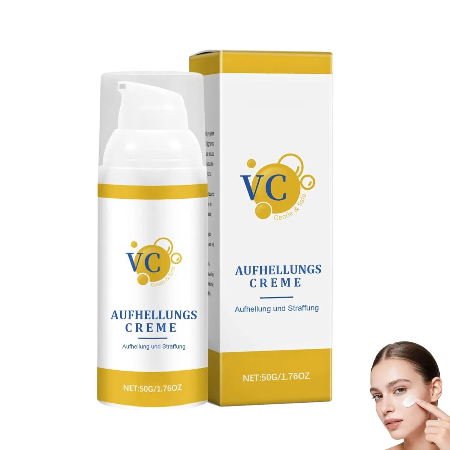 Осветляющий крем для тела, Generic, 50 г