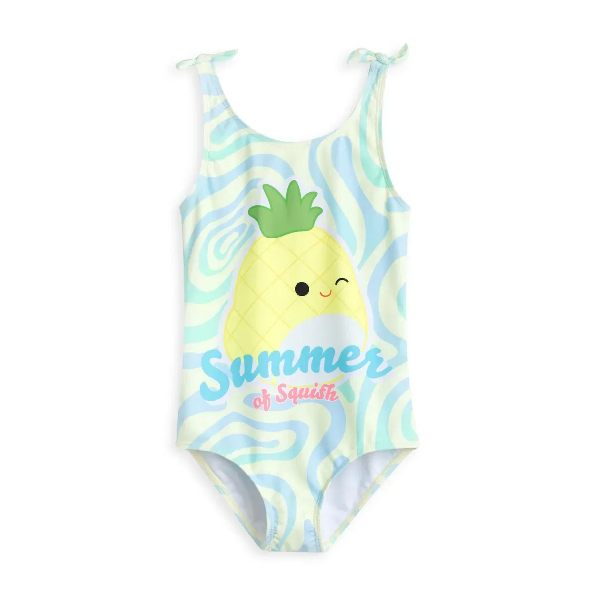 Детский купальник для девочек Summer of Squish Squishmallows, Yellow