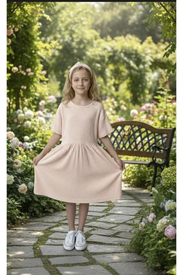 Детское платье из муслина Prom Zelhankids, Beige — фото 2