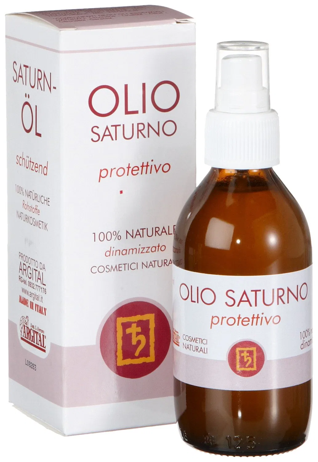 Масло для тела Argital Saturn Oil 125 мл, Лаванда