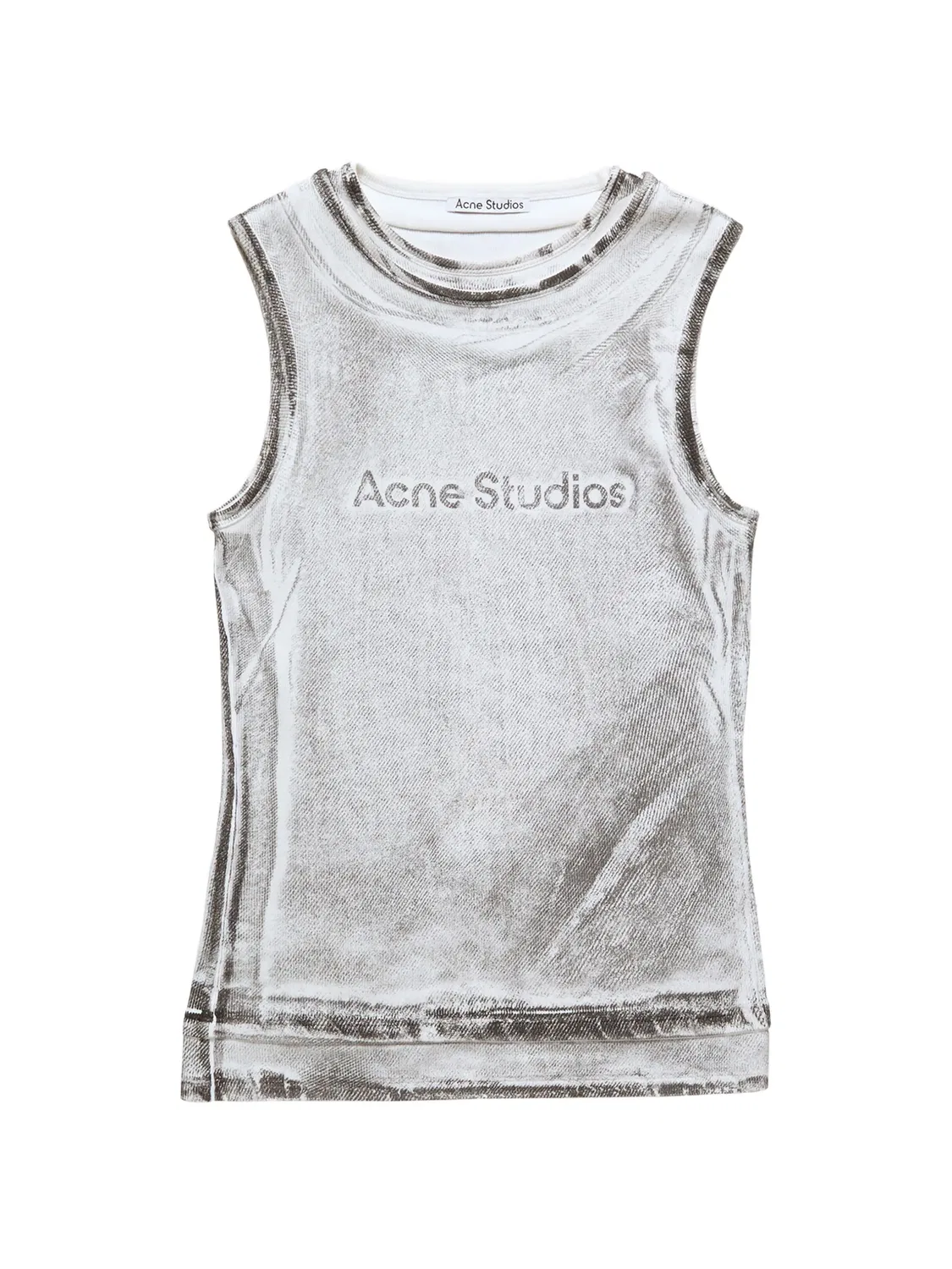 Acne Studios Топ Серый
