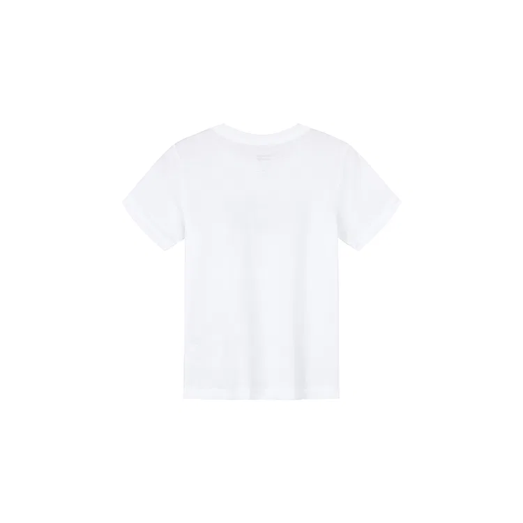 Детская футболка с круглым вырезом Bright White Levis — фото 3