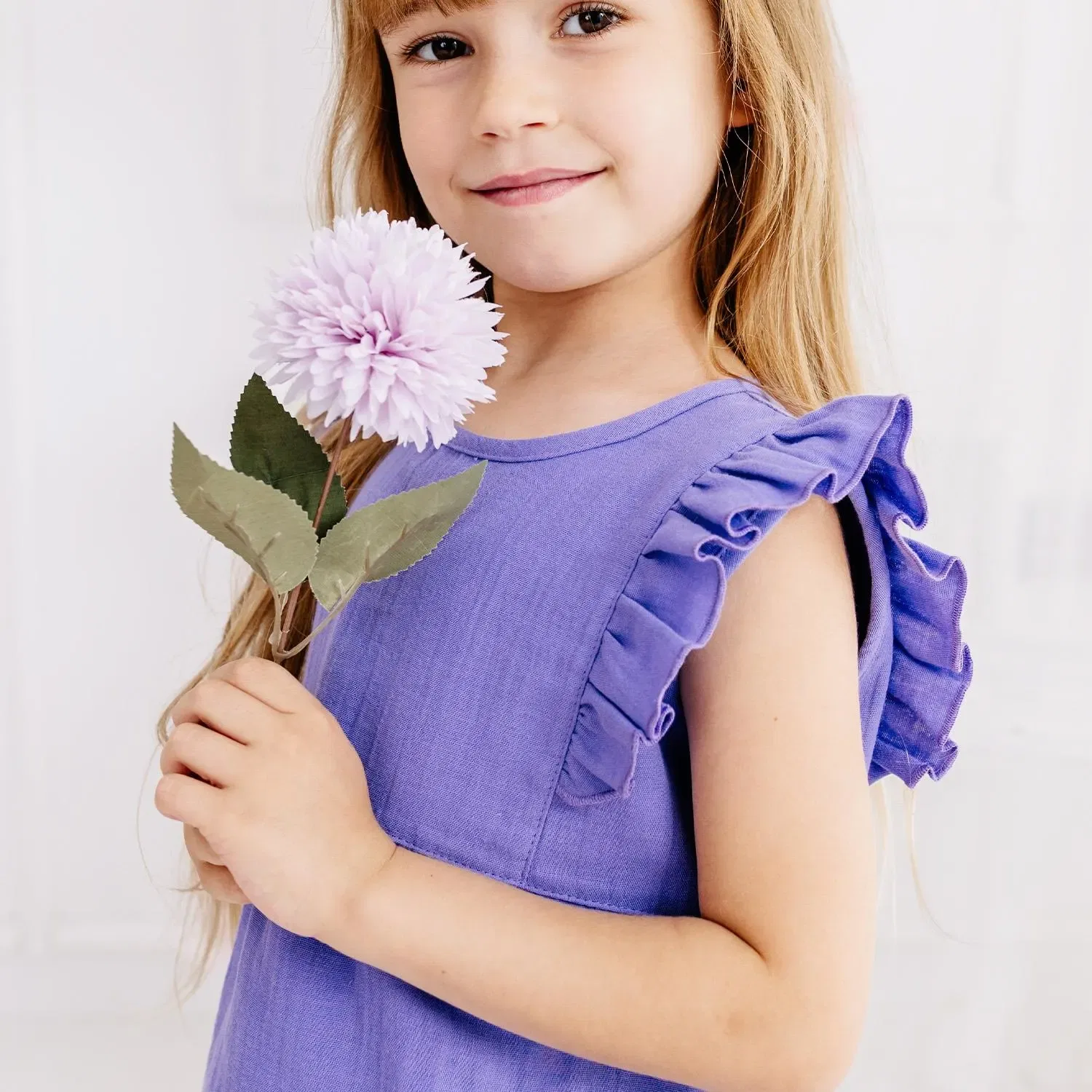 Блузка с принтом Royal Lavender Walkiddy, лавандовый