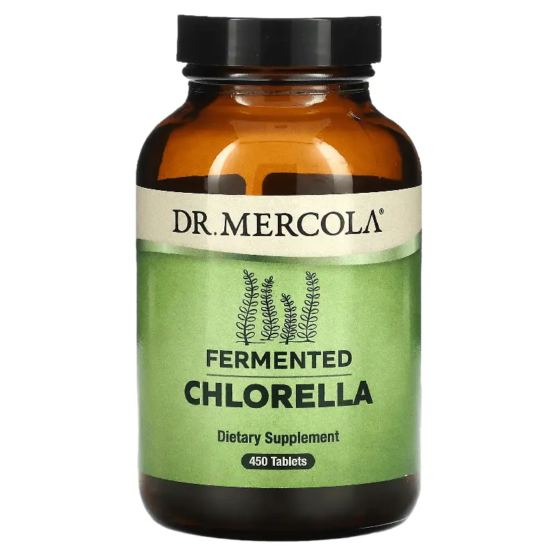 

Ферментированная хлорелла Dr. Mercola, 450 таблеток