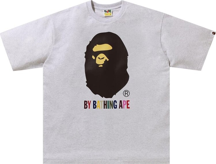 

Футболка BAPE Colors By Bathing Ape Relaxed Fit Tee 'Grey', серый