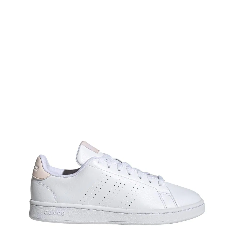 Детские кроссовки с перфорированными полосками Advantage Adidas, Medium Grey Melange