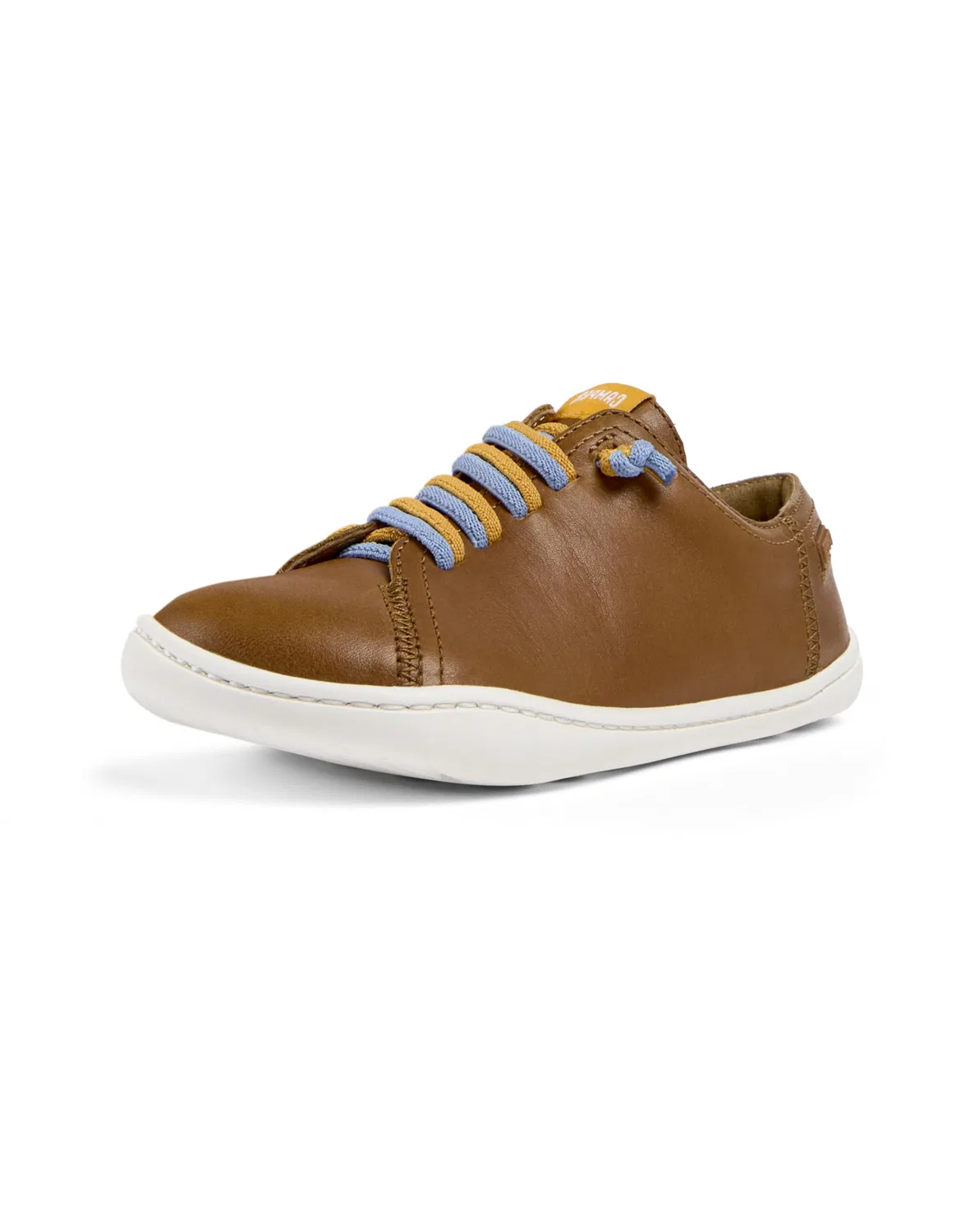Кеды детские-слипоны Camper Peu Cami 80003, удобные и стильные, Medium Brown