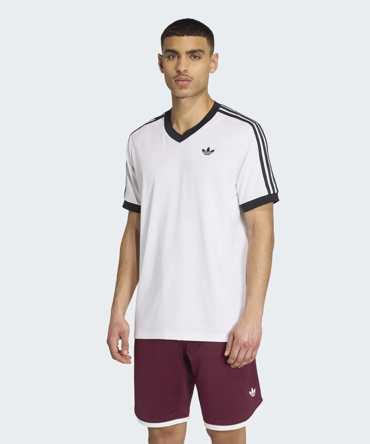 Мужская футболка с коротким рукавом Climacool Tennis Classics Adidas, White