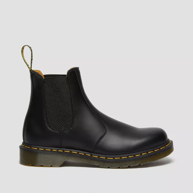 

Ботинки Dr. Martens 2976 Yellow Stitch Smooth Leather Chelsea, черный