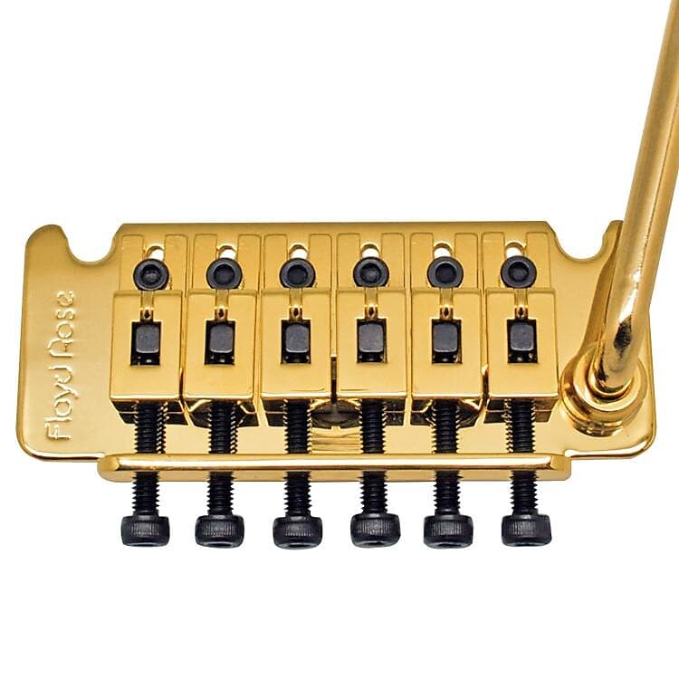 

Тремоло Floyd Rose Non-Fine Tuner Tremolo Bridge Gold Genuine Non-Fine Tuner Tremolo Bridge