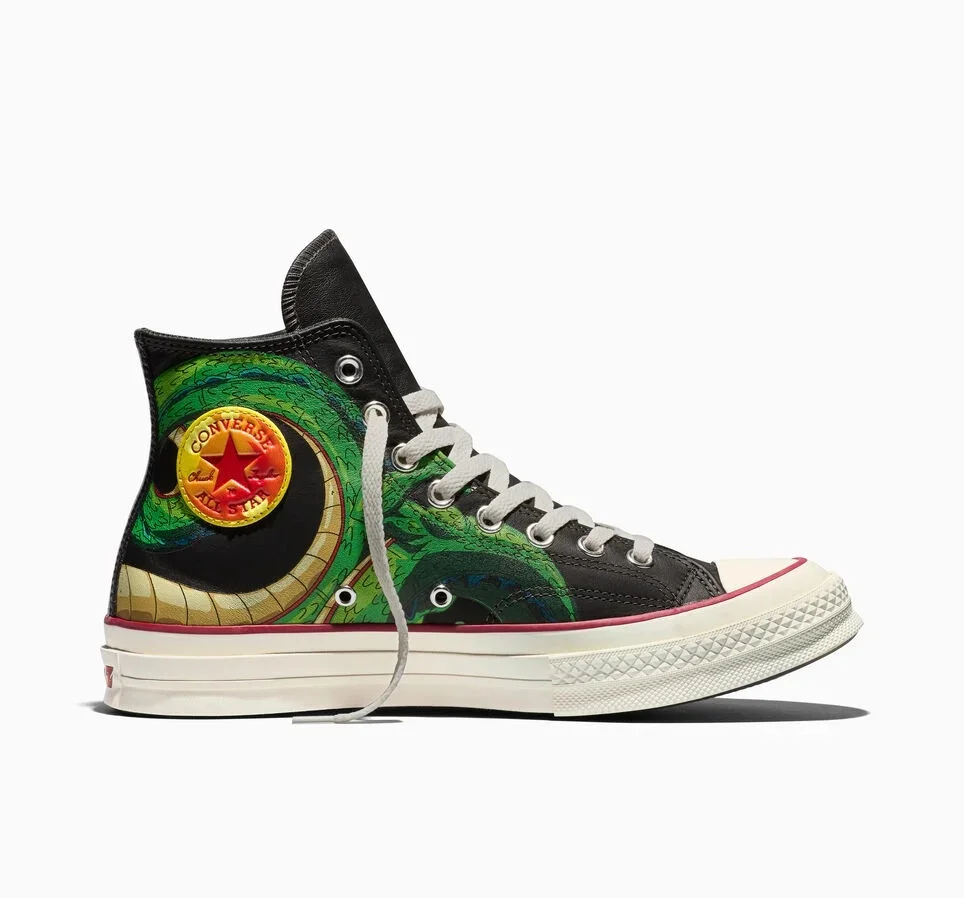 Кеды Converse Chuck 70 x Dragon Ball Z, черный/желтый