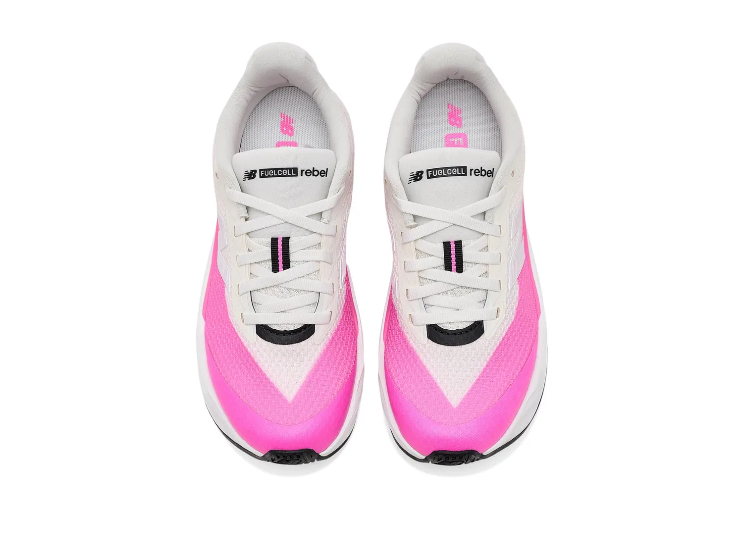 Кроссовки FuelCell Rebel Lace (для детей постарше) New Balance Kids, Pink Heat/Sea Salt — фото 3