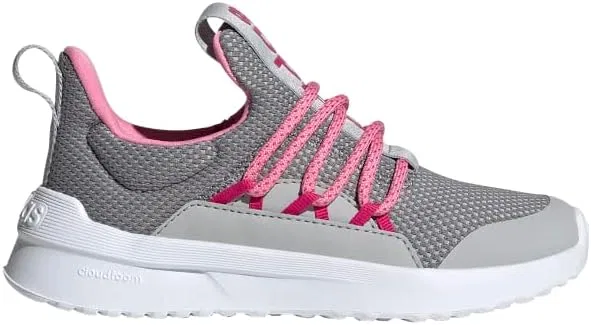 Детские кроссовки для девочек Lite Racer Adapt 5.0, Grey/Grey/Team Real Magenta