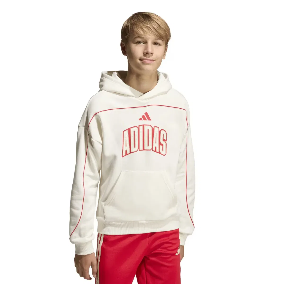 Детская худи с капюшоном adidas, Blanco