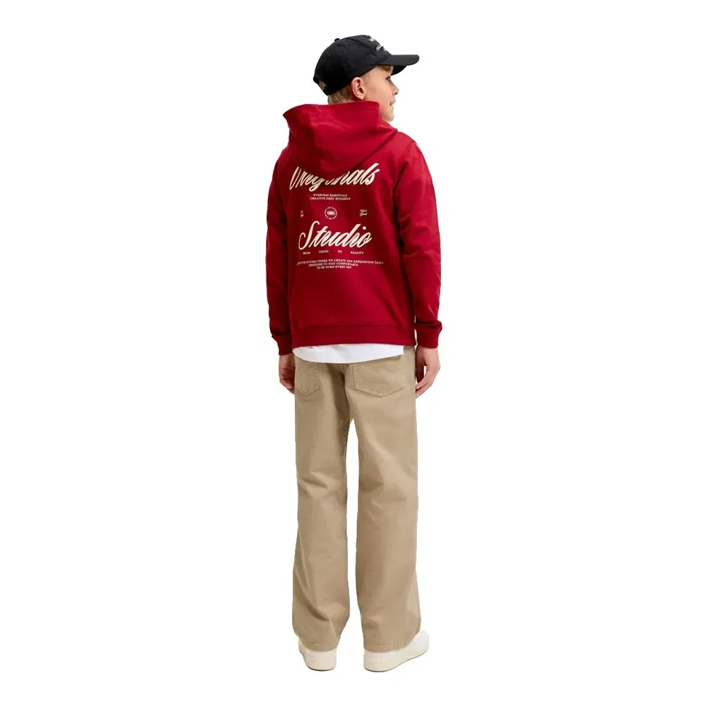Детские брюки для мальчиков свободного кроя Jack & jones Jr Original 017, Beige — фото 2
