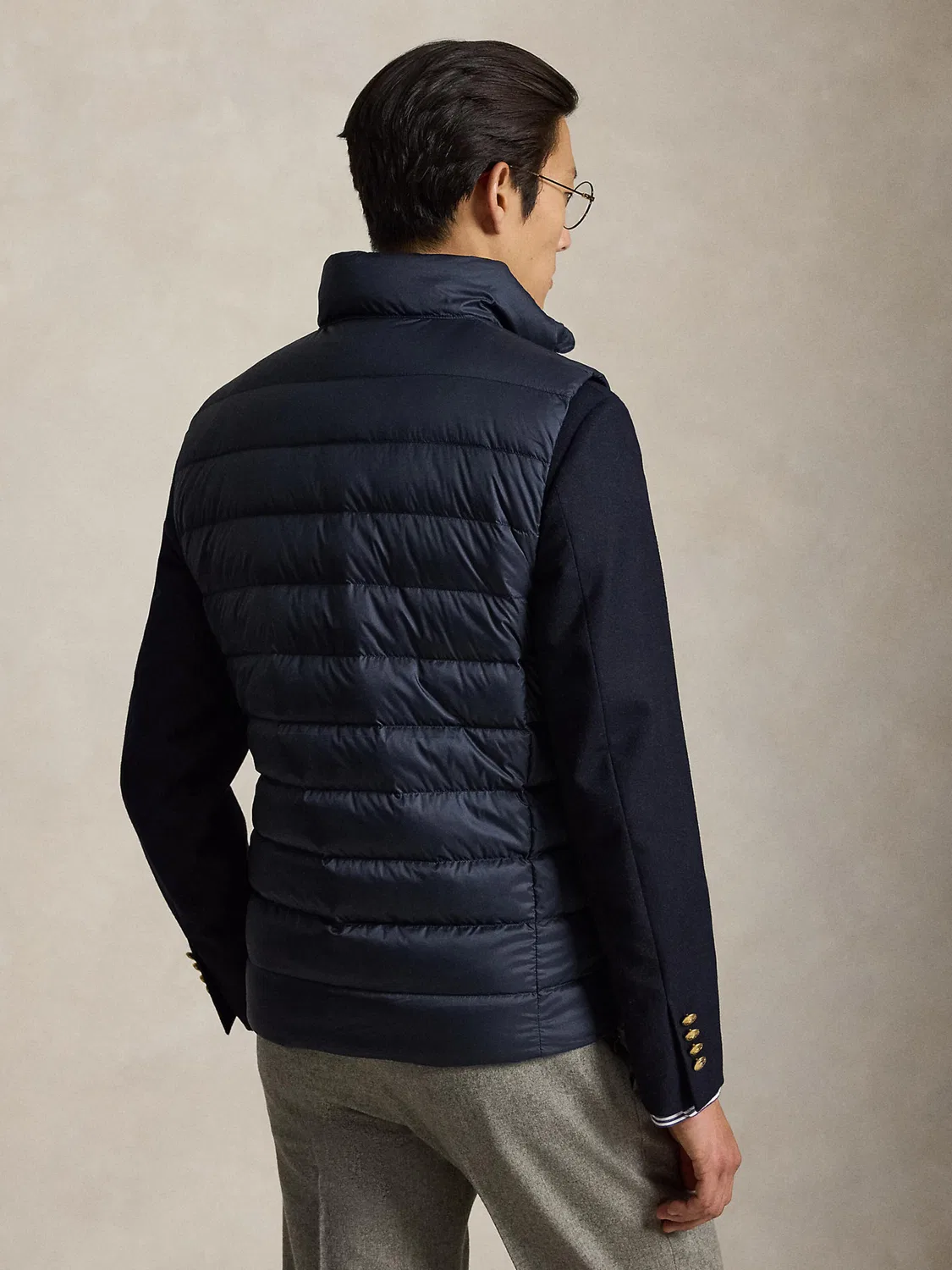 Жилет Polo Ralph Lauren темно-синего цвета — фото 4