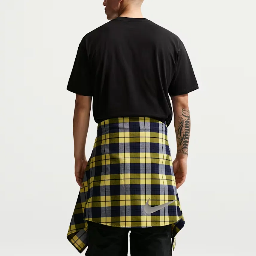 Мужская футболка Nike Black Crew Neck Moderate, Black — фото 4
