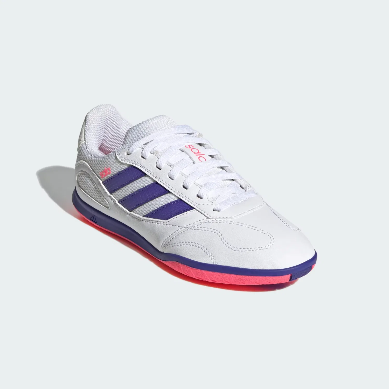 Спортивные кроссовки Adidas Performance Super Sala Competition III белого цвета — фото 4