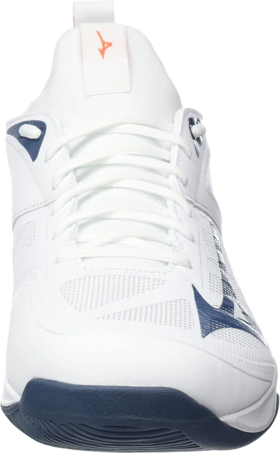 Мужские кроссовки Mizuno Wave, белый/темно-синий — фото 2