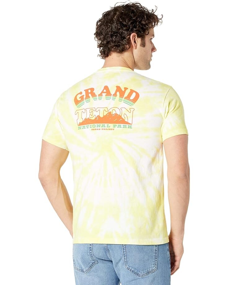 

Футболка Parks Project Grand Teton Tee, цвет Tie-Dye