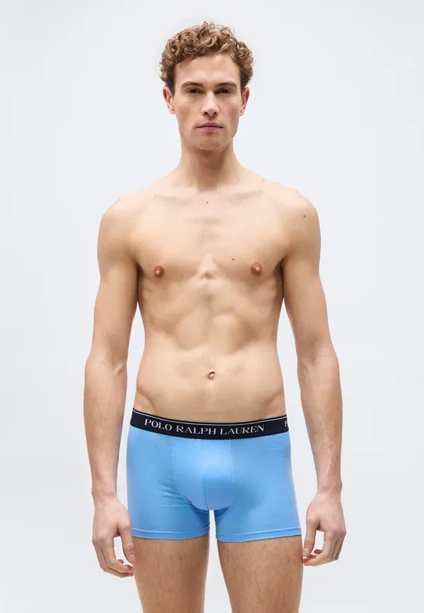 Боксеры 5 шт Polo Ralph Lauren, темно-синий/оранжевый — фото 4