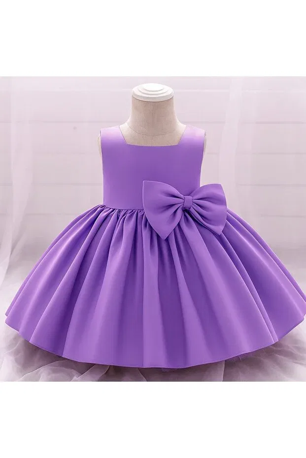 Детское платье для девочек с принтом Madyabutik, Lilac