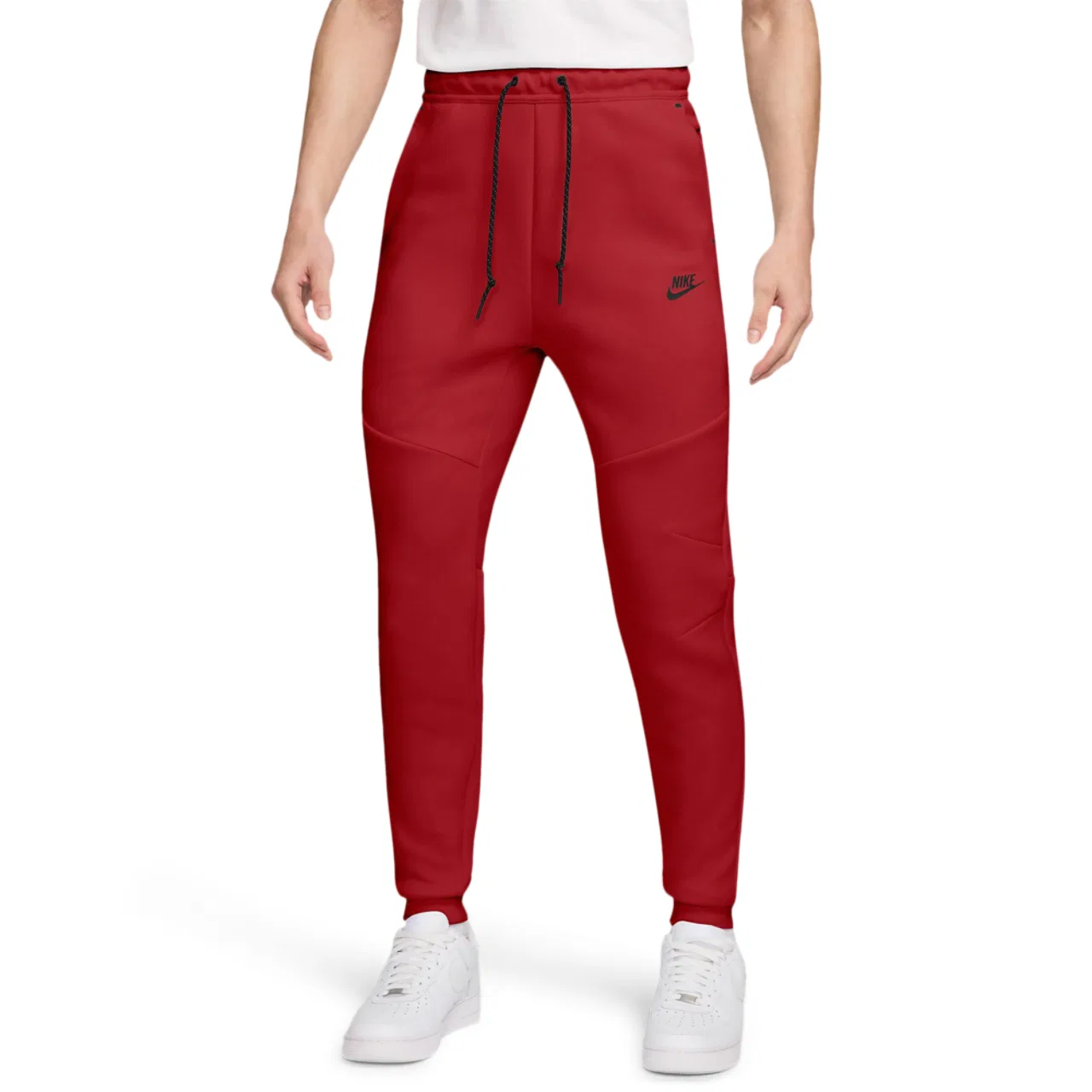 Мужские брюки Tech Fleece Nike, красный/черный