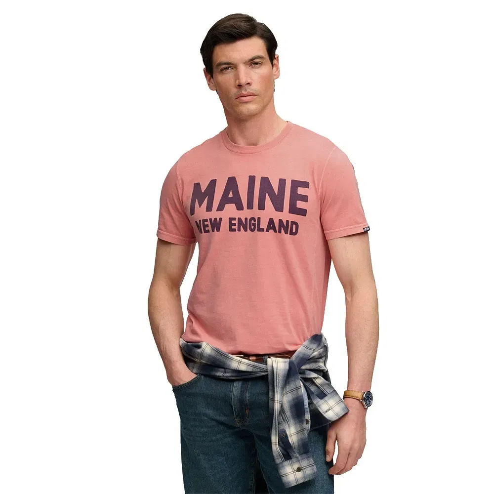 Мужская футболка с коротким рукавом Outdoor Type Superdry, Pink