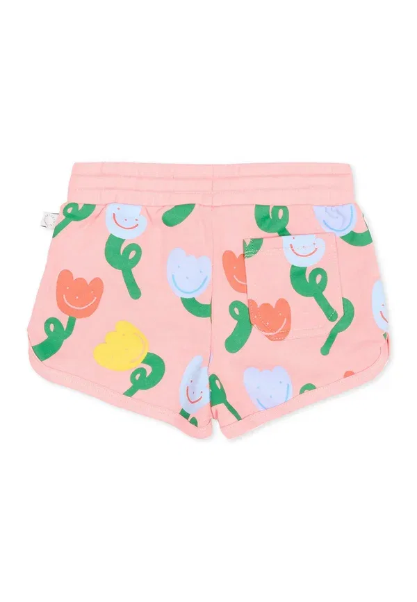 Шорты хлопковые Stella Mccartney Kids, Pink, розовый — фото 2