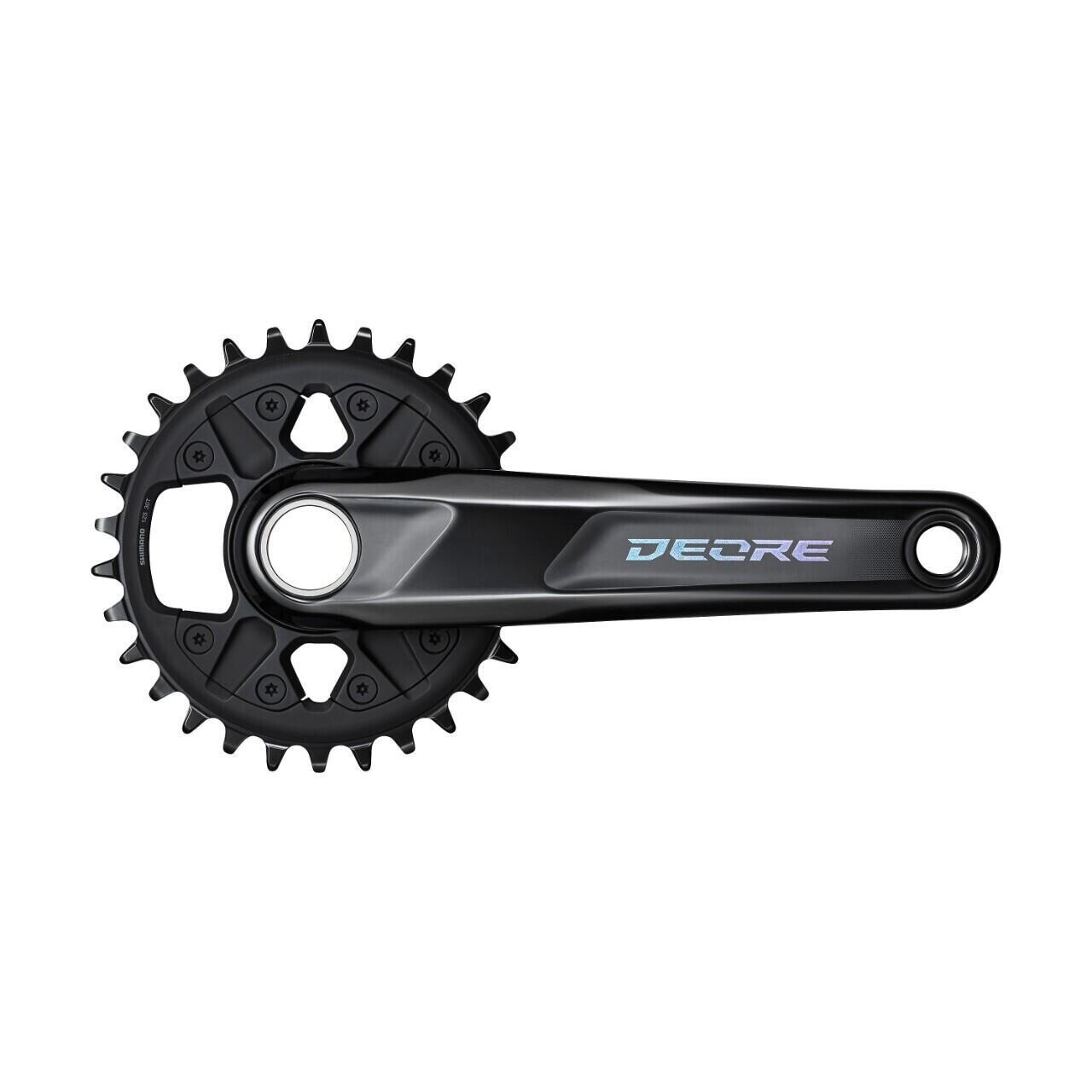 

Система Deore FC-M6100-1 1x12 скоростей 30т SHIMANO, черный / черный / черный