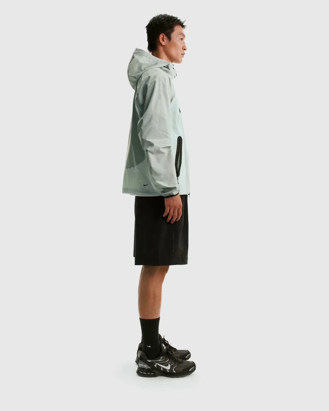 Мужские шорты с принтом Nike Tech Helios Dri-FIT NIKE, Black — фото 2