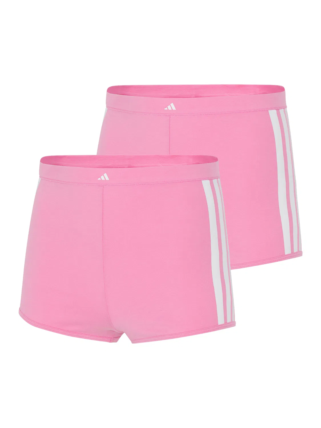 Шорты-боксеры Adidas Originals Sport Active Essentials 3 Stripes розового цвета