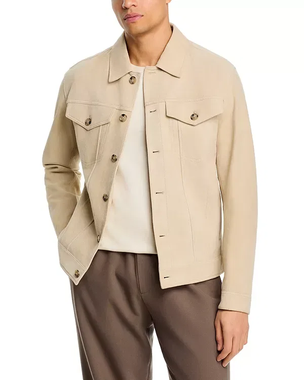 Мужская куртка с воротником-стойкой C-Merak Boss, Open Beige