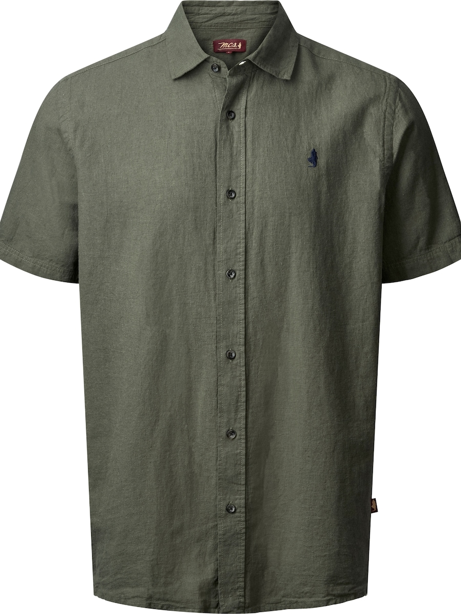 

Рубашка на пуговицах классического кроя MCS Fort Worth, хаки