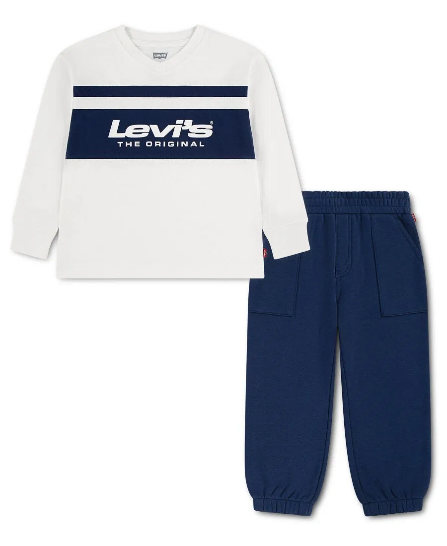Комплект из свитшота и джоггеров Downtown Sweatshirt и Joggers Levi's, Egret