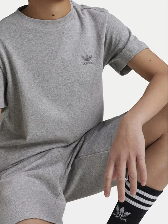 Футболка regular fit Adidas, серый — фото 4