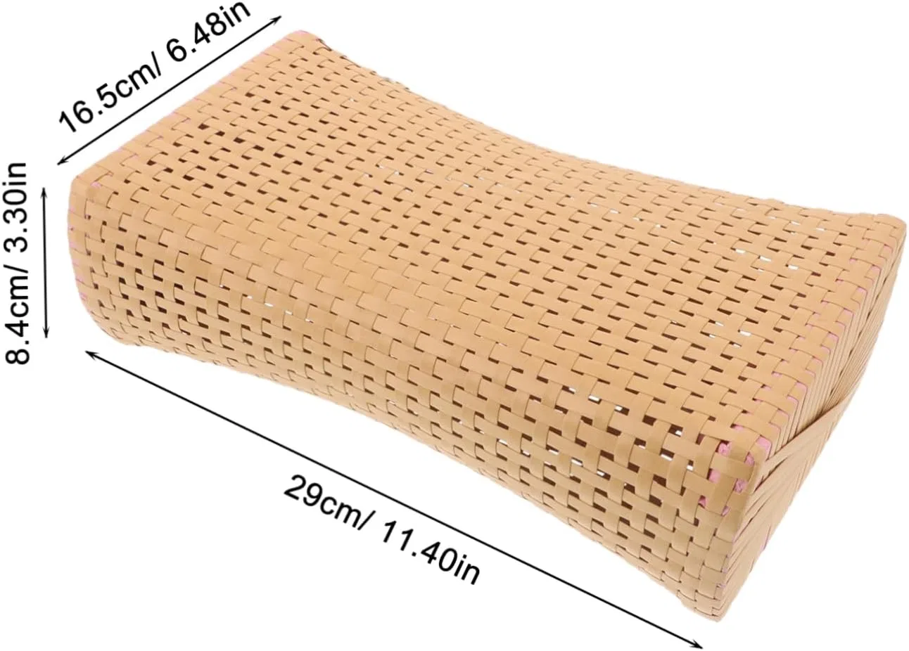 Охлаждающая подушка для шеи, PE, Minkissy, 29x16.5x8.4 см, Желтый — фото 2