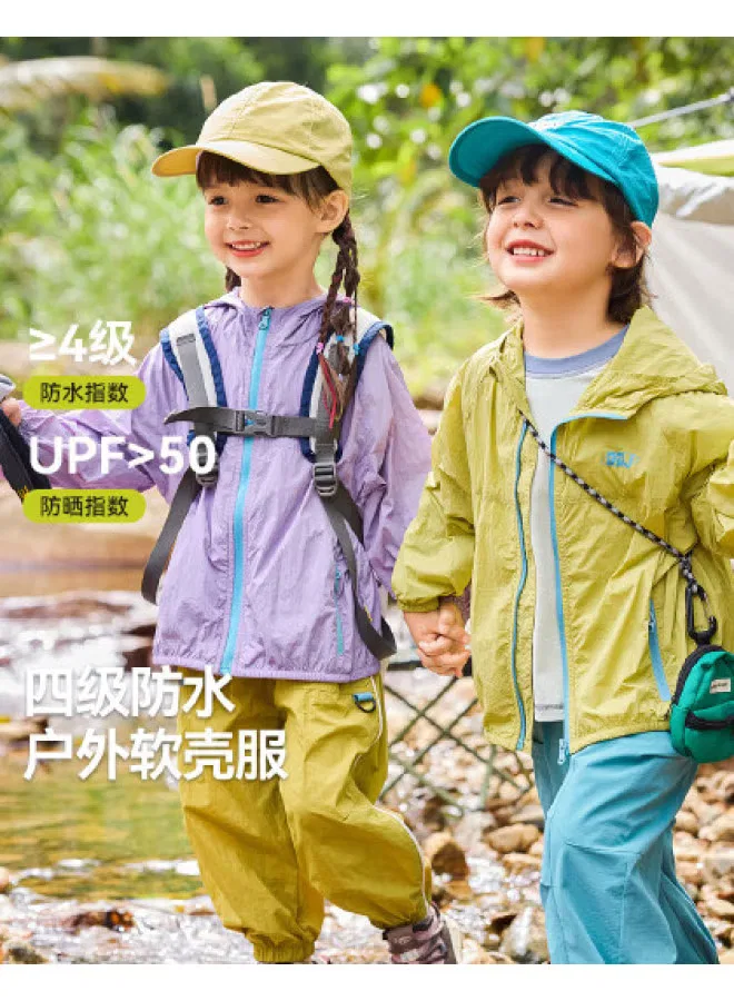 Куртка солнцезащитная детская с защитой UPF50+ Doodle Home, фиолетовый