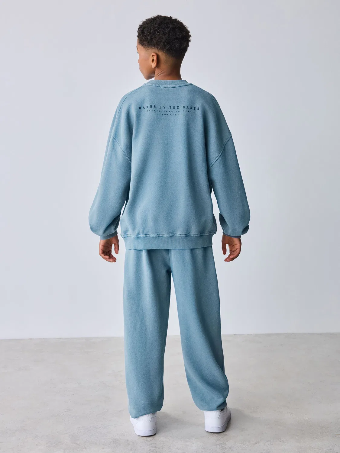 Спортивный костюм Oversized Washed Baker by Ted Baker, синий — фото 3