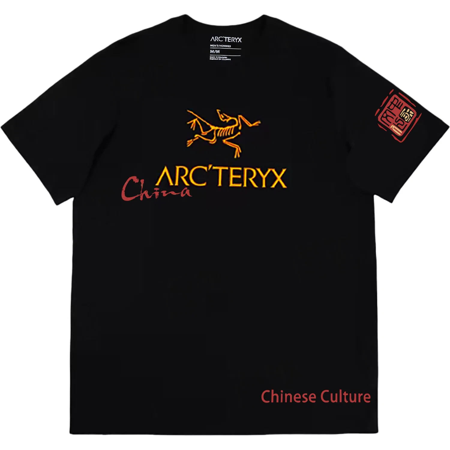 Футболка с логотипом Arc'teryx, Black