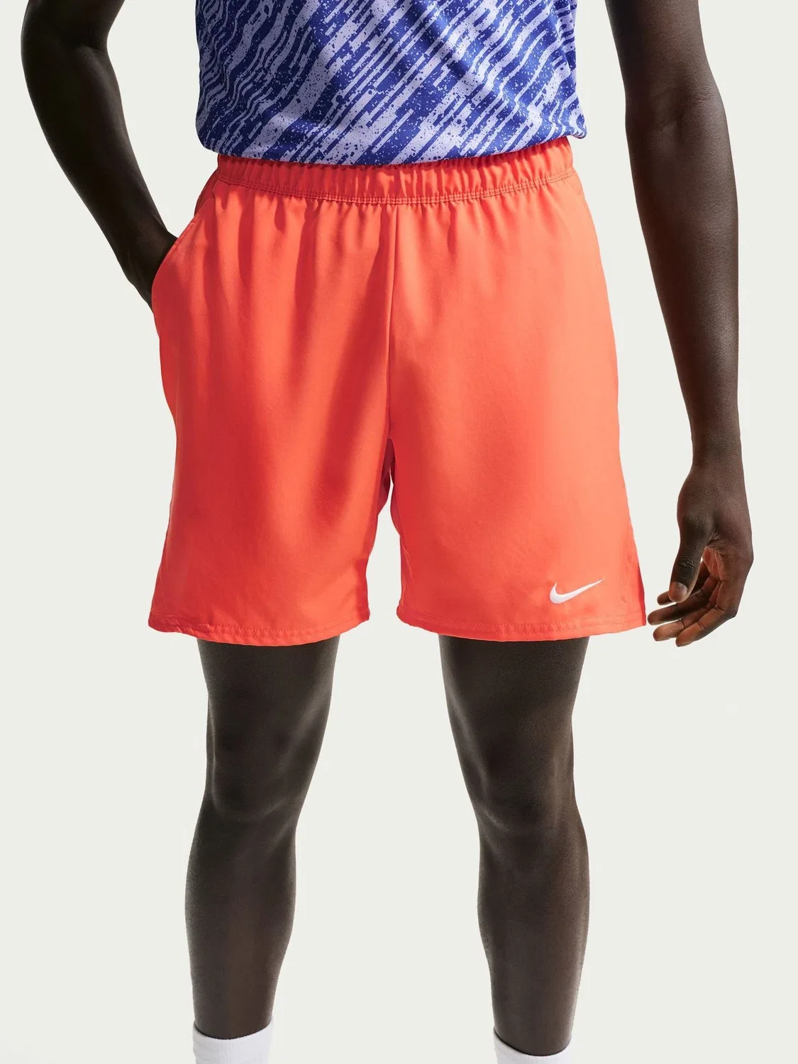 Шорты теннисные NikeCourt Victory Dri-FIT Nike, оранжевый — фото 3