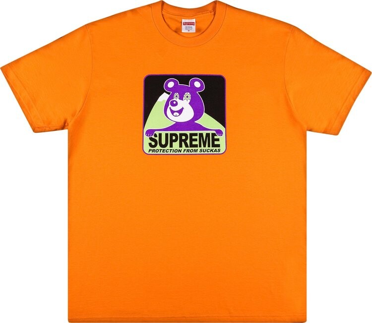 

Футболка Supreme Bear Tee 'Orange', оранжевый